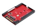 Addonics 2.5 U.2 M.2 PCIe Solid State Drive Adapter, AD25M2U.2, 32308991, Drive Mounting Hardware