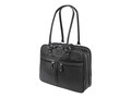 Mobile Edge Vegan Leather Verona Laptop Tote for 17, Black, MEWVLB, 32663124, Carrying Cases - Notebook