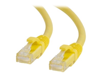 C2G Cat6 Snagless Unshielded (UTP) Network Patch Cable - Yellow, 6ft, 04009, 15325852, Cables