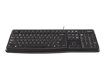 Logitech Desktop MK120 Slim Keyboard Mouse Combo, USB, Black, 920-002565, 11445110, Keyboard/Mouse Combinations