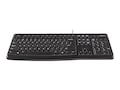 Logitech Desktop MK120 Slim Keyboard Mouse Combo, USB, Black, 920-002565, 11445110, Keyboard/Mouse Combinations