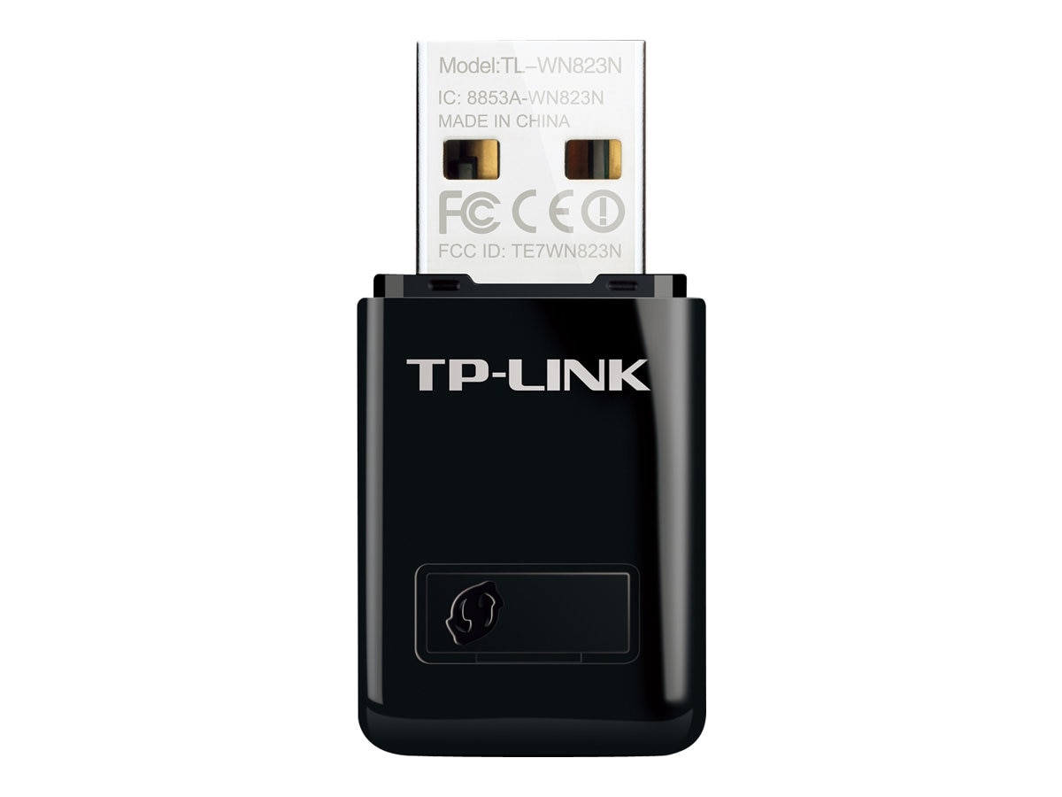 pubertet bestille arv TP-LINK 300Mbps Wireless Mini USB Adapter, Wifi Sharing Mode, (TL-WN823N)