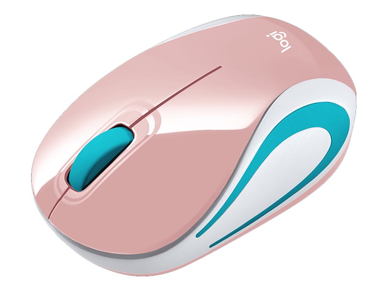 Logitech Wireless Ultra Portable Pink Mouse, Blossom (910-005364) M187