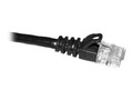 CP Technologies Cat5e 350MHz Snagless Patch Cable, Black, 50ft, C5E-BK-50-M, 15720810, Cables