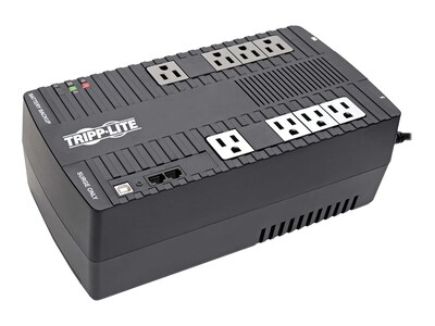 Tripp Lite 550VA UPS Low Profile Line-Interactive (8) Outlet (AVR550U), AVR550U, 6087194, Battery Backup/UPS Tripp Lite 550VA UPS Low Profile Line-Interactive (8) Outlet (AVR550U), AVR550U, 6087194, Battery Backup/UPS