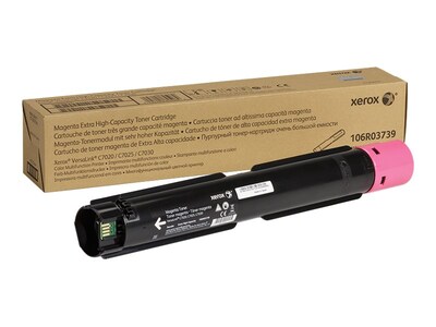 Xerox Magenta Extra High Capacity Genuine Toner Cartridge for VersaLink C7020, C7025 & C7030, 106R03739, 34167511, Toner and Imaging Components - OEM