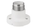 Hanwha Hanging mount, Material : Aluminum, Color : White, Compatible with: XNP-9300RW 8300RW 6400RW, SBP-156HMW, 41407150, Mounting Hardware - Miscellaneous
