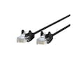 Belkin CAT6 28AWG UTP RJ-45 M M Slim Snagless Molded Ethernet Patch Cable, Black, 7ft, CE001B07-BLK-S, 41060562, Cables Belkin CAT6 28AWG UTP RJ-45 M M Slim Snagless Molded Ethernet Patch Cable, Black, 7ft, CE001B07-BLK-S, 41060562, Cables
