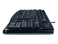 Logitech K120 Corded Keyboard, USB, Black, 920-002478, 11408950, Keyboards & Keypads