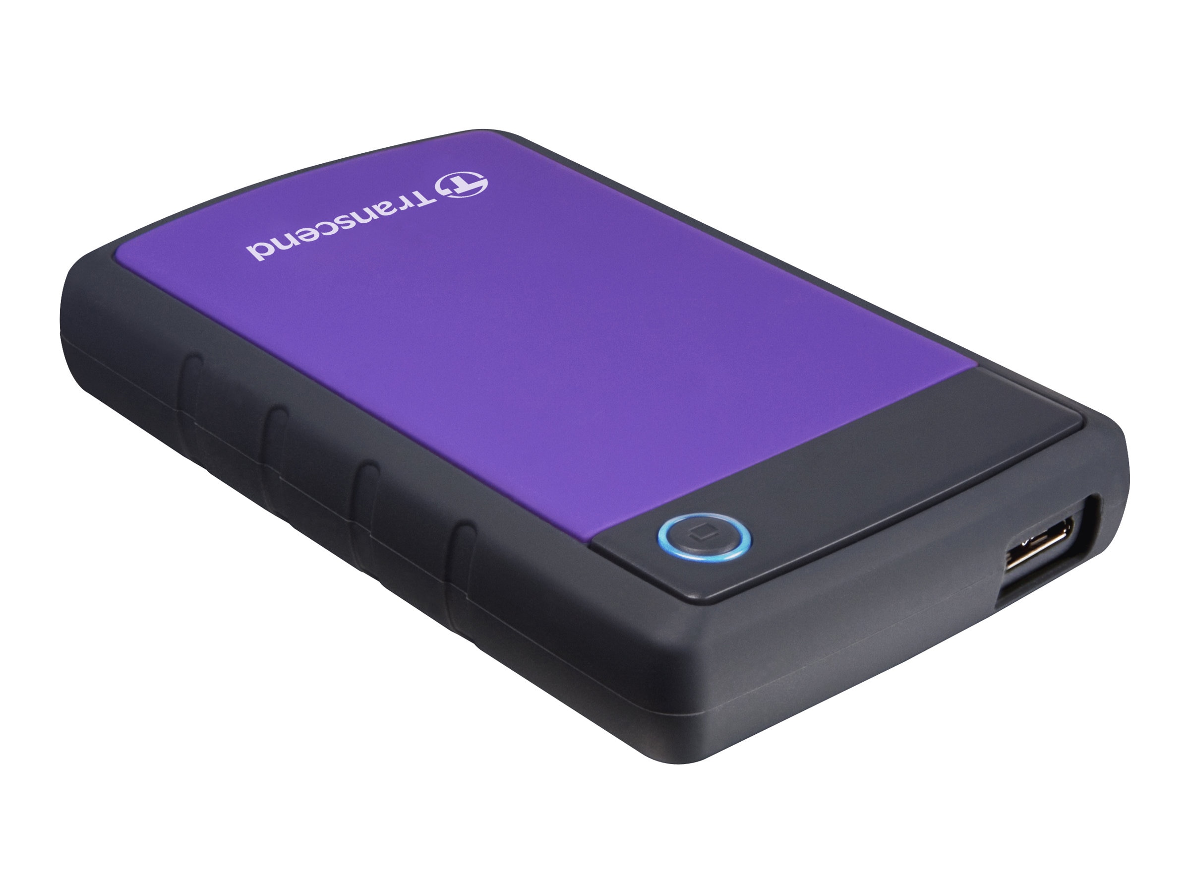 Transcend 4TB StoreJet 3.0 Portable HDD, Purple (TS4TSJ25H3P)