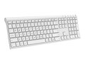 B3E Wireless Bluetooth Keyboard, White, AP-WKAS-US, 41484391, Keyboard/Mouse Combinations