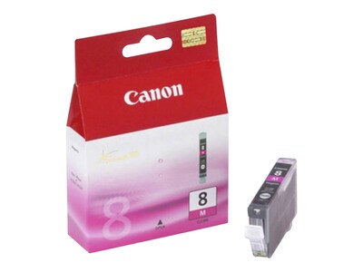 Canon Magenta CLI-8M Ink Cartridge for PIXMA Series Printers, 0622B002, 6013540, Ink Cartridges & Ink Refill Kits - OEM Canon Magenta CLI-8M Ink Cartridge for PIXMA Series Printers, 0622B002, 6013540, Ink Cartridges & Ink Refill Kits - OEM