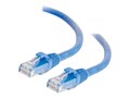 C2G Cat6 Snagless Unshielded (UTP) Network Patch Cable, Blue, 2ft, 03973, 15325553, Cables