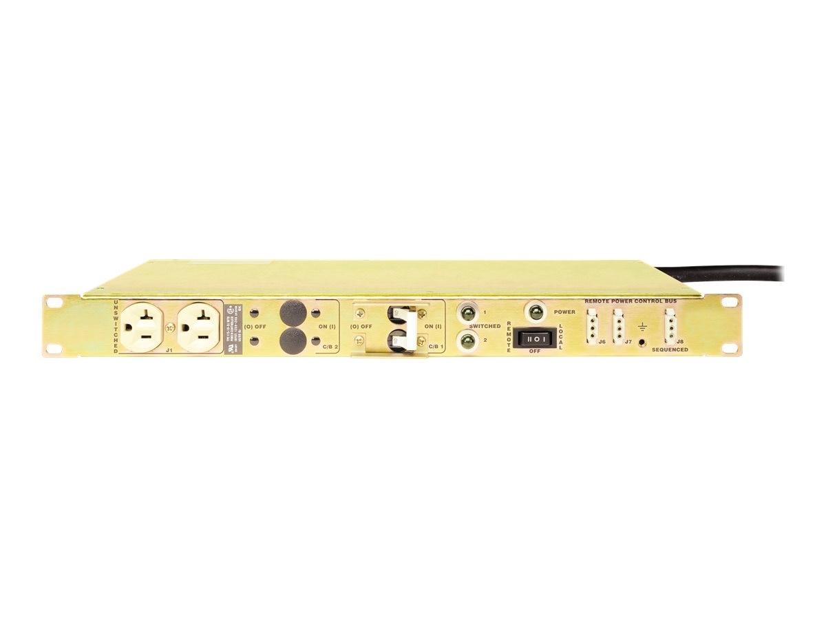 Remote emergency power-off PDU, One-button control