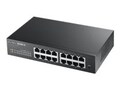 Zyxel 16PORT WEB MANAGED SWITCH GBE, GS1900-16V03F, 41540876, Network Switches