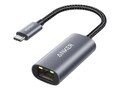 Anker Anker PowerExpand USB-C to Gigabit Ethernet Adapter - up to 1Gbps - Gray, A83130A2                      , 42006002, Adapters & Port Converters