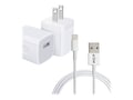 4Xem iPhone iPod Charging Kit, 3ft, 4XAPPLKIT3, 36375411, AC Power Adapters (external)