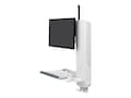 Ergotron StyleView Sit-Stand Vertical Lift, High Traffic Area, White, 61-081-062, 16746026, Wall Stations