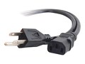 C2G Shielded Universal Power Cord IEC320 C13 To NEMA 5-15P 6ft, 03133, 6516884, Power Cords C2G Shielded Universal Power Cord IEC320 C13 To NEMA 5-15P 6ft, 03133, 6516884, Power Cords
