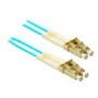 CP Technologies LC to LC Multi Mode Duplex 10Gb s Laser Optimized 50 125 Micron Optical Fiber Cable, Aqua, 3m, CL-LC2-03-10G, 16327999, Cables