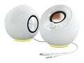 Creative Labs Pebble SE Speaker - White, 51MF1725AA001                 , 41980134, Speakers - Audio