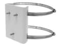 Pelco Pole Mount Adapter for WMVE-SR, EM16, EM14, CM1450, EM1400, EM1450, PM14, and MM1000 Mounts, PA101 , 42094042, Mounting Hardware - Miscellaneous Pelco Pole Mount Adapter for WMVE-SR, EM16, EM14, CM1450, EM1400, EM1450, PM14, and MM1000 Mounts, PA101 , 42094042, Mounting Hardware - Miscellaneous
