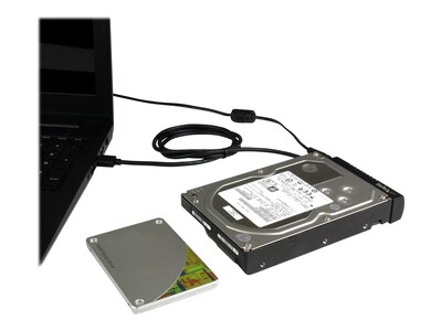 StarTech.com USB 3.1 (10 Gbps) Adapter Cable for 2.5 and 3.5 SATA SSD HDD, 1m, USB312SAT3, 32388361, Cables