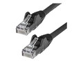 StarTech.com CAT6 Snagless Gigabit Wire 100W PoE 650 MHz Ethernet Patch Cable, Black, 5ft, N6PATCH5BK, 14406167, Cables