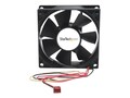 StarTech.com 80x25mm Dual Ball Bearing Computer Case Fan with TX3 Connector , FANBOX2, 161869, Cooling Systems/Fans