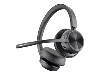 HP Poly Voyager 4320 UC Stereo USB-A Headset w  BT700 USB-A Adapter & Charging Stand, 77Y99AA, 41715920, Headsets (w/ microphone)