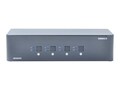Bytecc 4-PORT 4K DUAL MONITOR HDMI2.0, KVM-HM4-2, 41779642, KVM Switches