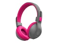 JLab JBuddies Studio 2 2 in 1 Wireless + Wired Kids Headphones - Gray Pink, HBKSTU2RGRYPNK122 , 41866811, Headphones JLab JBuddies Studio 2 2 in 1 Wireless + Wired Kids Headphones - Gray Pink, HBKSTU2RGRYPNK122 , 41866811, Headphones