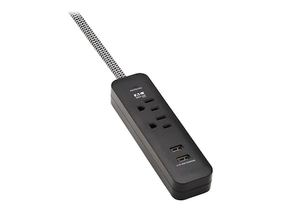 Tripp Lite Surge Protector 2-Outlet 2 USB , TLP206USB, 41196767, Surge Suppressors Tripp Lite Surge Protector 2-Outlet 2 USB , TLP206USB, 41196767, Surge Suppressors