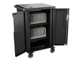 Bretford Manufacturing Core X Charging Cart - AC for 24 devices w  Back Panel, TCOREX24, 31750761, Computer Carts