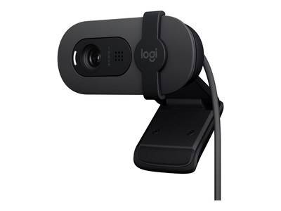 Logitech BRIO 100 Full HD 1080p Webcam - Graphite, 960-001580, 41709677, WebCams & Accessories