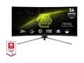 MSI 34 MAG 345CQR UWQHD LED-LCD Ultrawide Curved Monitor, MAG345CQR                     , 41892922, Monitors