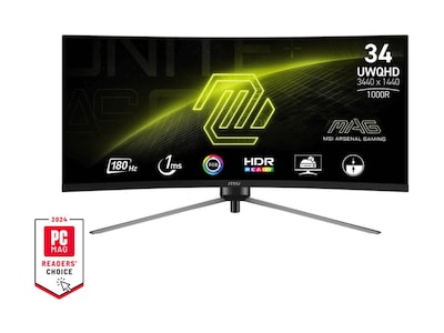 MSI 34 MAG 345CQR UWQHD LED-LCD Ultrawide Curved Monitor, MAG345CQR , 41892922, Monitors MSI 34 MAG 345CQR UWQHD LED-LCD Ultrawide Curved Monitor, MAG345CQR , 41892922, Monitors