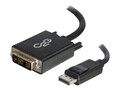 C2G DisplayPort to Single Link DVI-D M M Adapter Cable, Black, 3ft, 54328, 17320692, Cables C2G DisplayPort to Single Link DVI-D M M Adapter Cable, Black, 3ft, 54328, 17320692, Cables