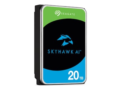 Seagate 20TB SkyHawk AI SATA 6Gb s Helium 3.5 Internal Hard Drive - 512MB Cache, ST20000VE003, 41778875, Hard Drives - Internal Seagate 20TB SkyHawk AI SATA 6Gb s Helium 3.5 Internal Hard Drive - 512MB Cache, ST20000VE003, 41778875, Hard Drives - Internal