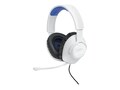 JBL Quantum 100P Console Headset - White Blue, JBLQ100PWHTBLUAM, 41785780, Headsets (w/ microphone)