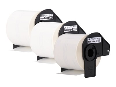 Brother 3PK Adhesive Name BAGDES 260 L , DK12343PK, 41185640, Paper, Labels & Other Print Media Brother 3PK Adhesive Name BAGDES 260 L , DK12343PK, 41185640, Paper, Labels & Other Print Media