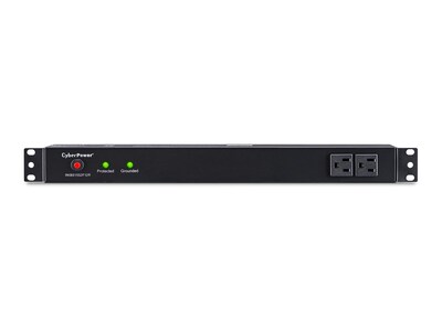 CyberPower Rackbar Surge Protector 120V 15A 1U RM 3600 Joules 5-15P Input 15-foot Cord (14) 5-15R Outlets, RKBS15S2F12R, 12425516, Surge Suppressors