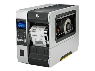 Zebra ZT610 4 300dpi Serial USB Ethernet Bluetooth 4.0 USB Host RFID Printer w  US Cord & Tear Bar, ZT61043-T0101A0Z, 34886356, Printers - Label