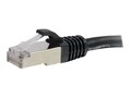 C2G Cat6 Snagless Shielded (STP) Network Patch Cable, Black, 7ft, 00814, 16194655, Cables