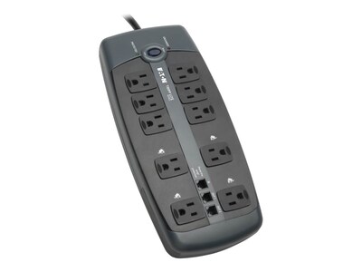 Tripp Lite Protect It! Surge (10) Outlet (7 Transformers) 8ft Cord 2395 Joules, TLP1008TEL, 453395, Surge Suppressors Tripp Lite Protect It! Surge (10) Outlet (7 Transformers) 8ft Cord 2395 Joules, TLP1008TEL, 453395, Surge Suppressors