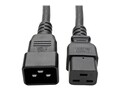 Tripp Lite Power Cable, C19 to C20, Black, 6ft, P036-006, 8305482, Power Cords Tripp Lite Power Cable, C19 to C20, Black, 6ft, P036-006, 8305482, Power Cords