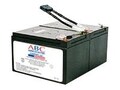 American Battery Replacement Battery Cartridge RBC6 for APC SU700, SU1000, SU1000NET, SM1500RM models, RBC6, 462084, Batteries - UPS