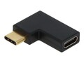 VisionTek USB-C M F Right Angle Adapter, 901430, 41265505, Adapters & Port Converters