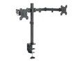 Vivo Dual Monitor Desk Mount, STAND-V002, 41418645, Stands & Mounts - Desktop Monitors