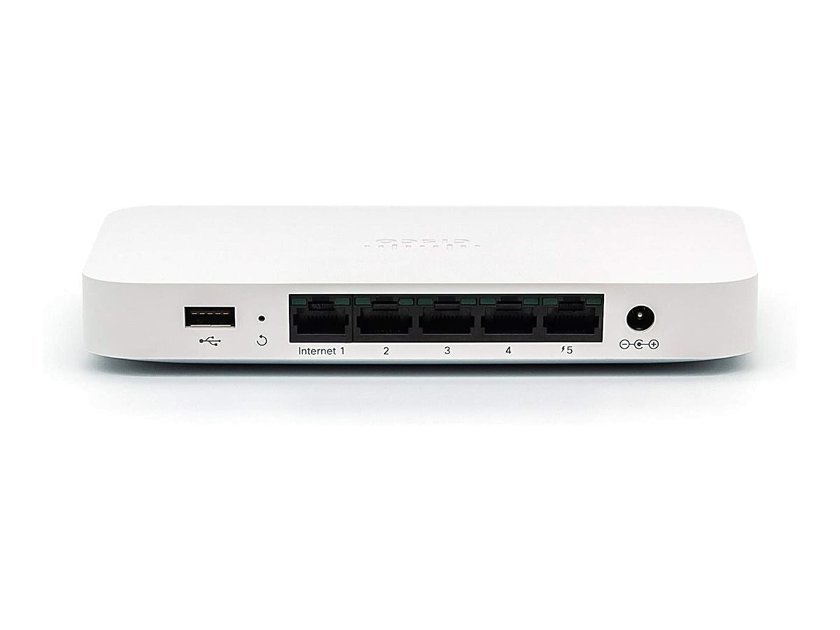 Cisco GX20 5-Port Security Gateway (Meraki Go) (GX20-HW-US)